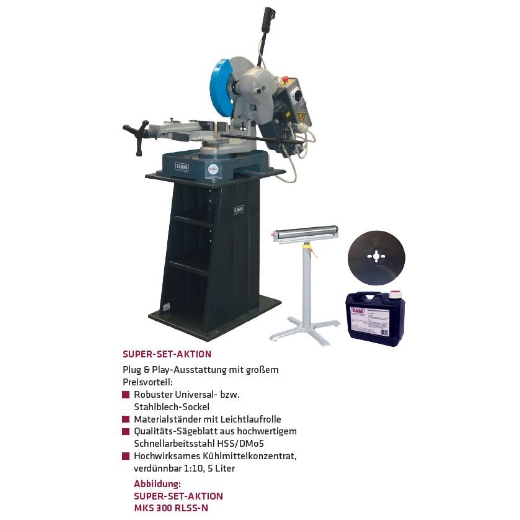ELMAG Metall-Kreissägemaschine MKS 300 RLSS-N - SUPER-SET-AKTION (78021)