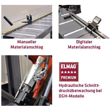 ELMAG BOMAR Metall-Bandsägemaschine Ergonomic 320.258 DGH (78904)
