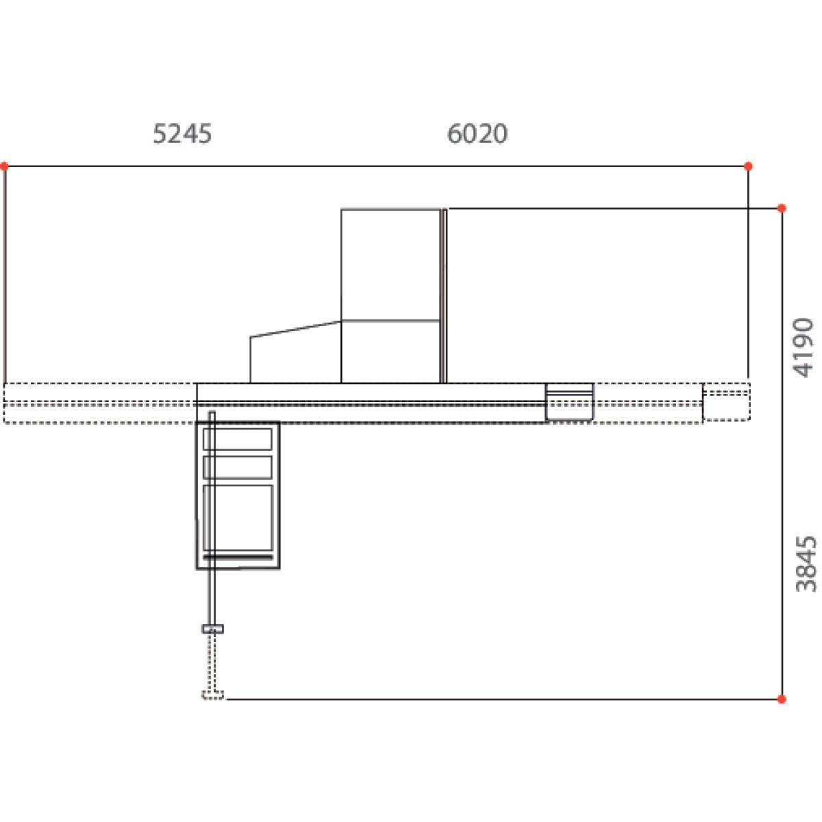 Holzkraft minimax sc 3c 23 mit Vorritzeinrichtung Formatkreissäge 5504323VR