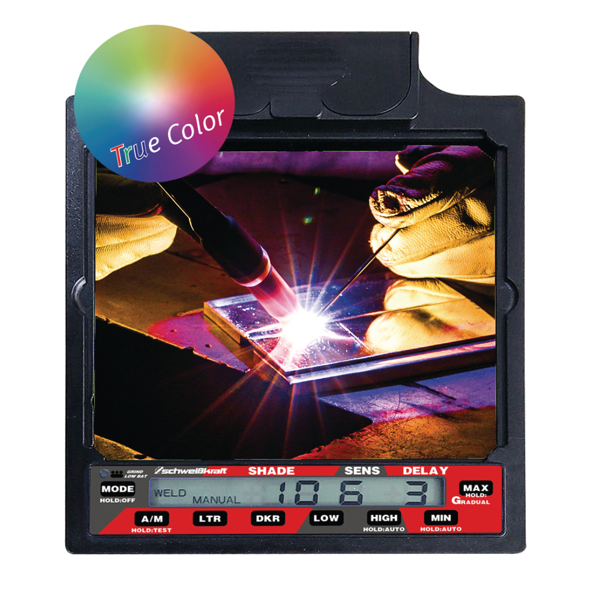 Schweisskraft VarioProtect 3XL-W DIGITAL TC Automatik-Schweißschutzhelm 1654030