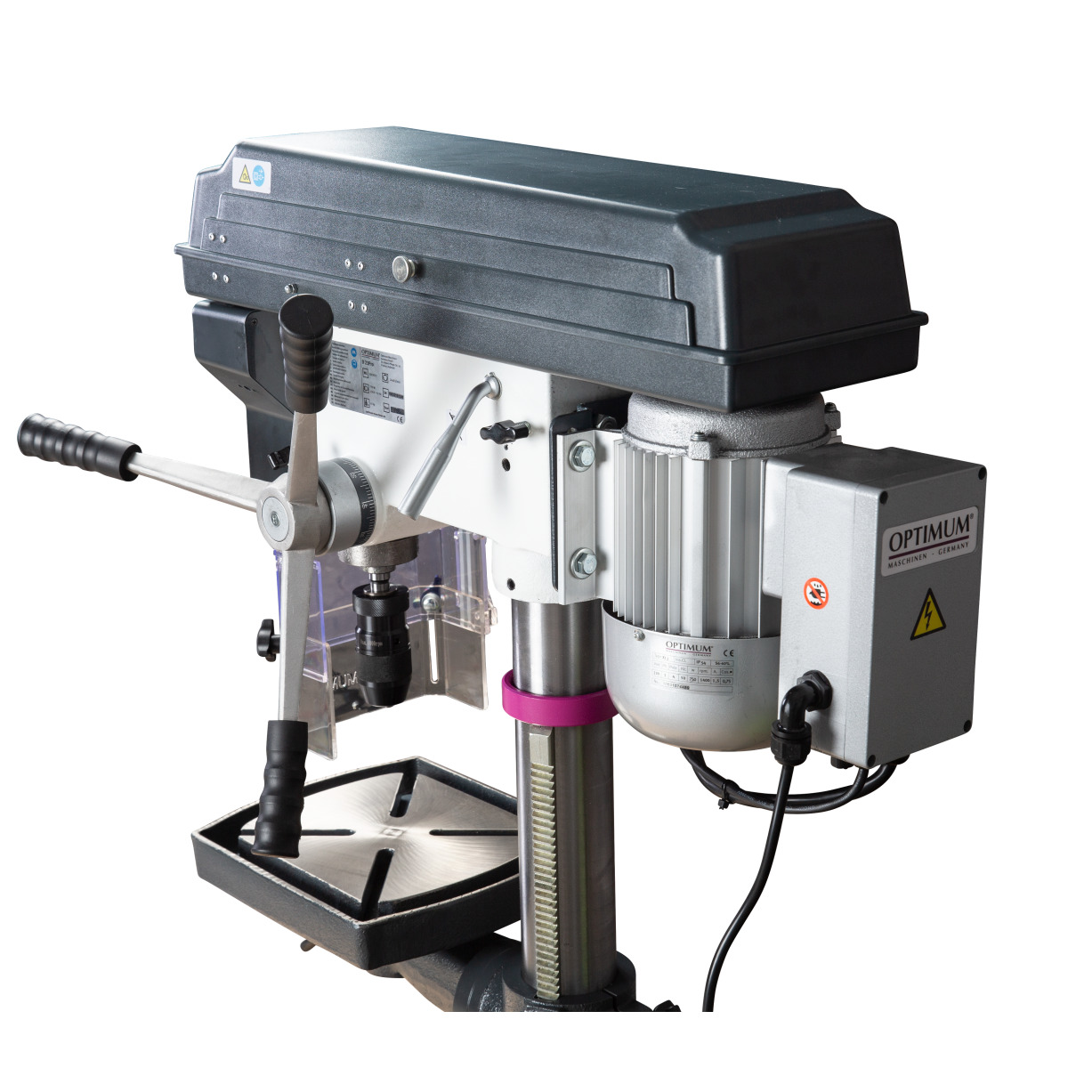 Optimum OPTIdrill D 17 Pro Tischbohrmaschine Aktions Set 3003010SET