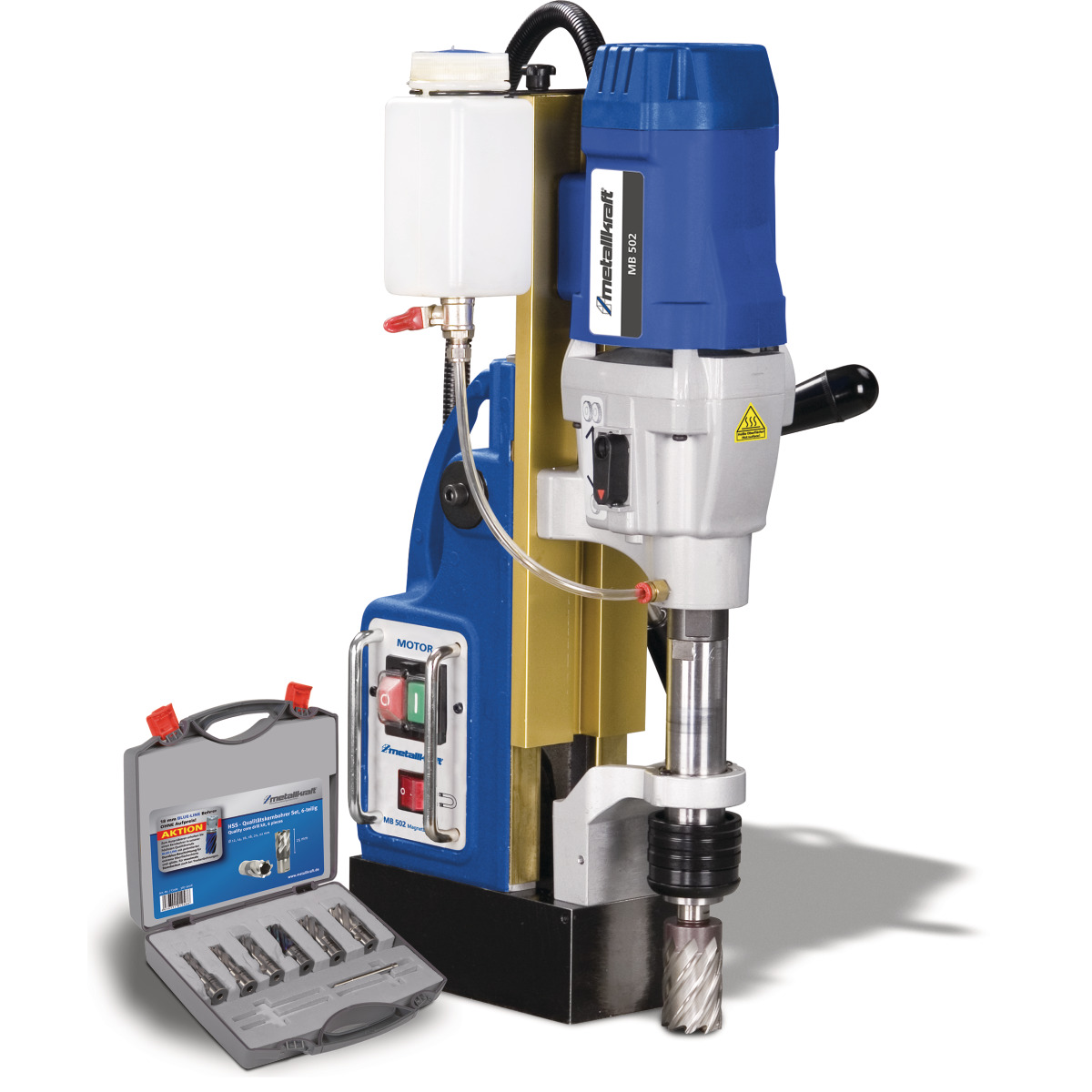 Metallkraft MB 502 Aktions-Set Magnetkernbohrmaschine 3860502SET