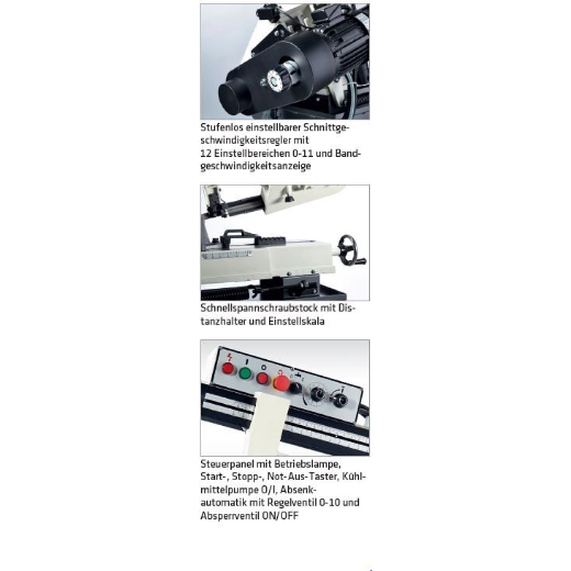 ELMAG Metall-Bandsägemaschine Modell HY 230 VARIO (78105)