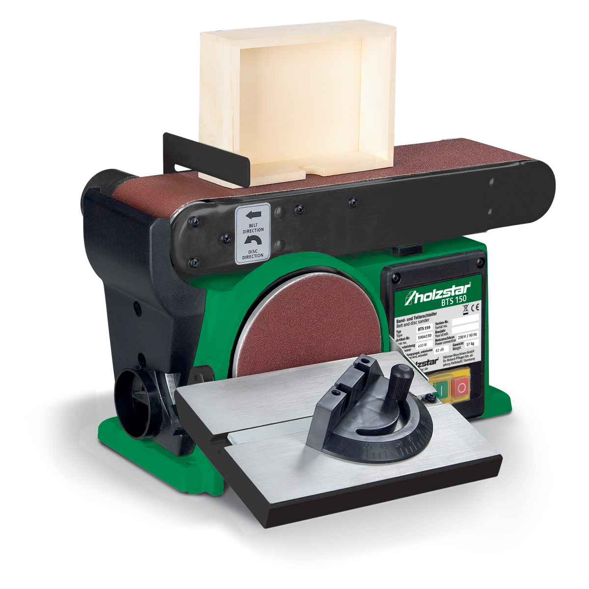 Holzstar  BTS 150 Band- und Tellerschleifmaschine 5904150