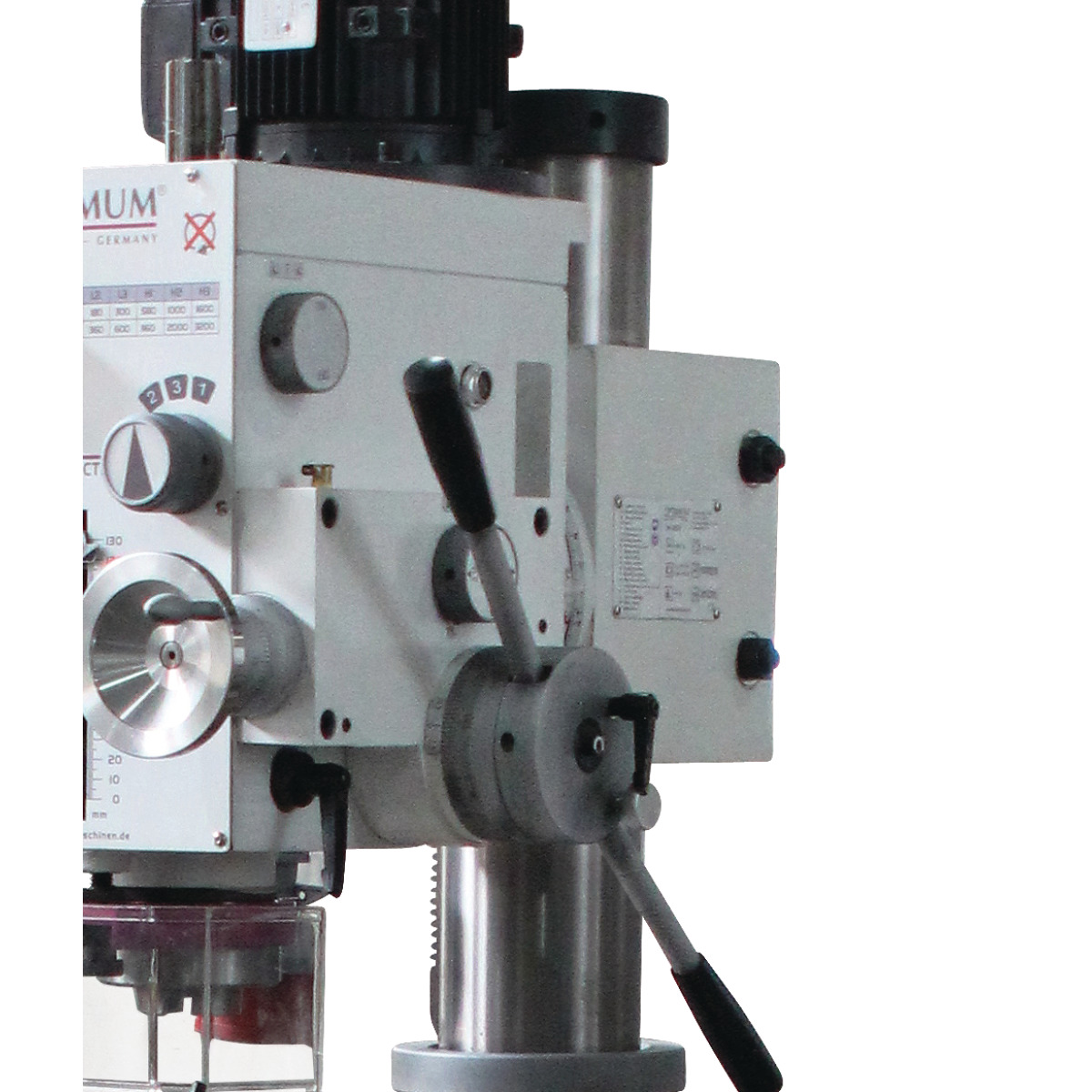Optimum OPTIdrill DH 40CTP Säulen-Getriebebohrmaschine mit Kreuztisch 3034352