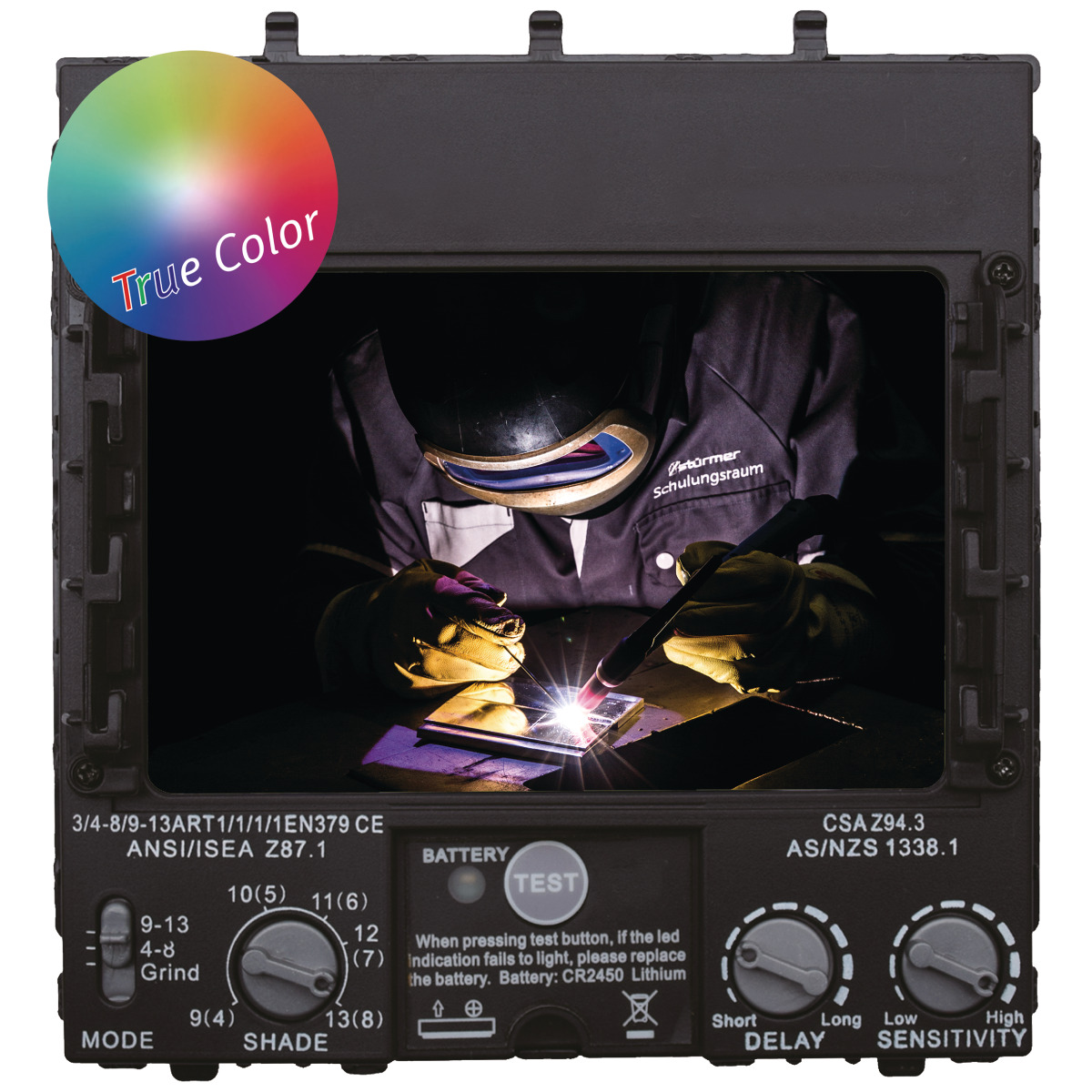 Schweisskraft VarioProtect XXL-W-2 TC Automatik-Schweißschutzhelm 1654025