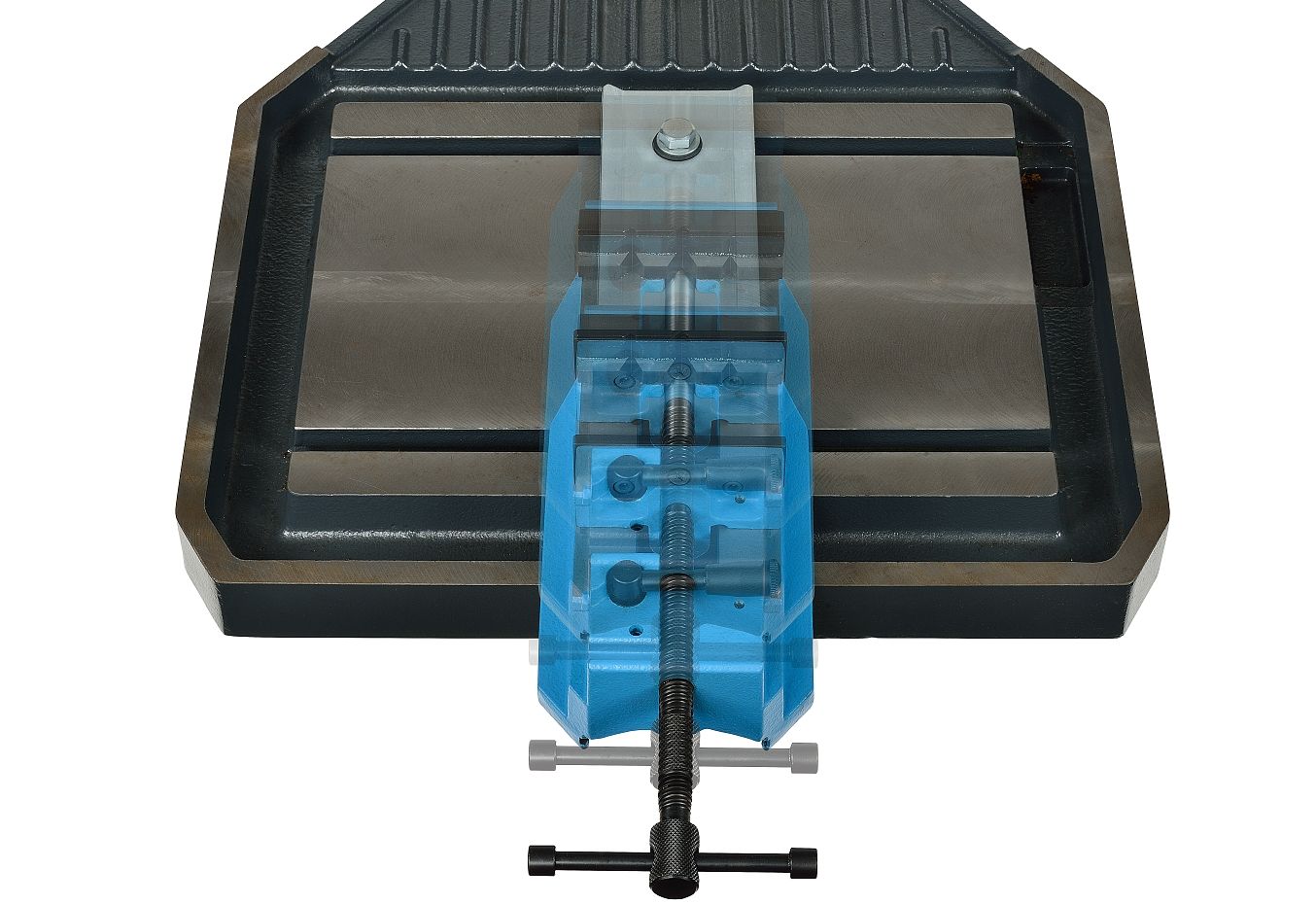 ZIMMER Schraubstock FV 100 inkl. Schnellverstellung
