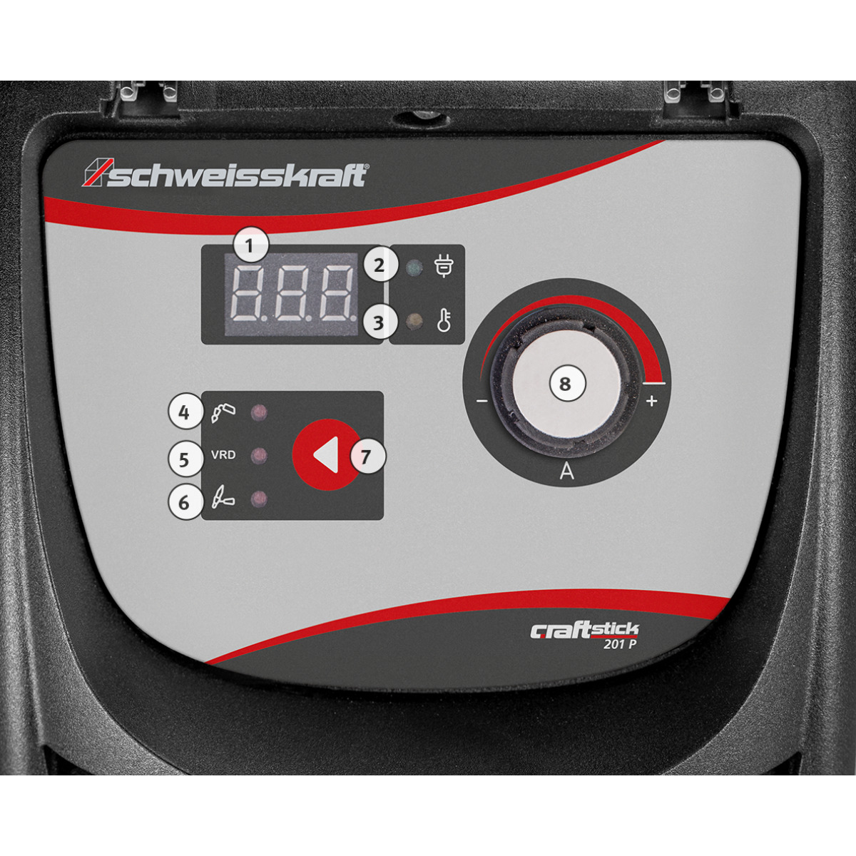 Schweisskraft CRAFT-STICK 201P Elektrodeninverter 1073201