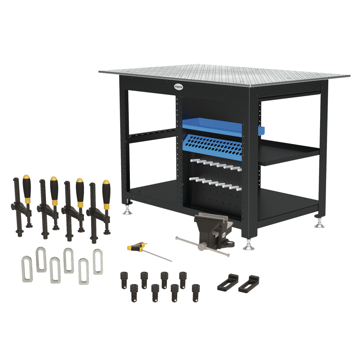Schweisskraft Siegmund Workstation Basispaket inkl. Werkzeug-Set B Werkbank 191167341