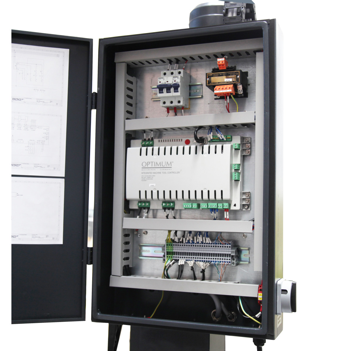 Optimum OPTImill MH 35V Bohr-Fräsmaschine 3338171