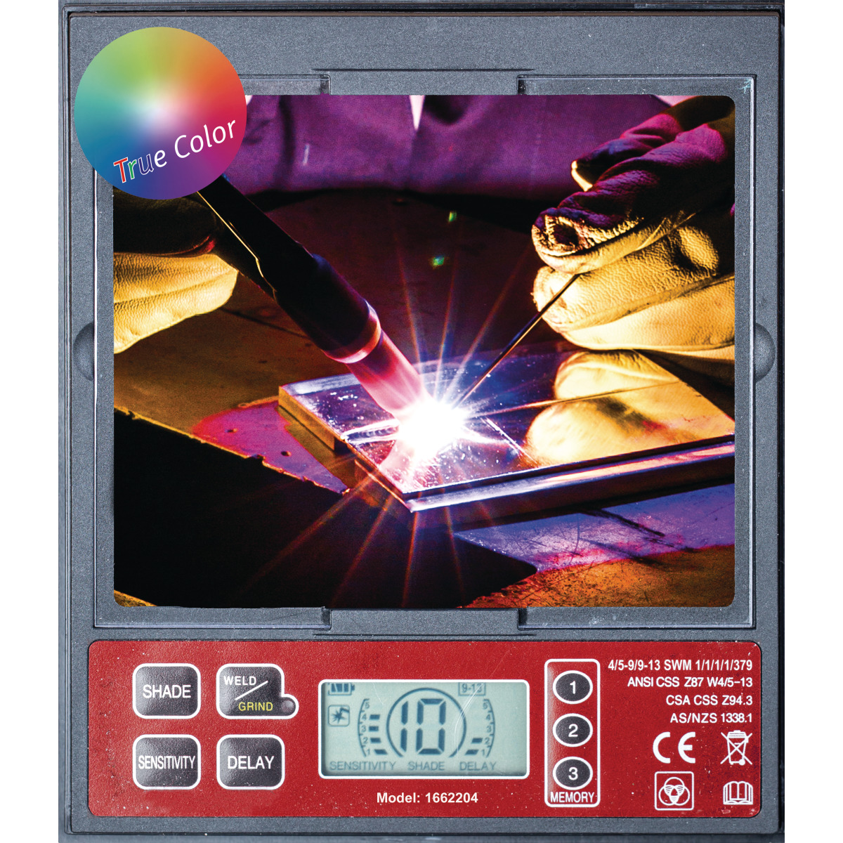 Schweisskraft VarioProtect XXL-W TC AIR TH3 Automatik-Schweißschutzhelm 1654055