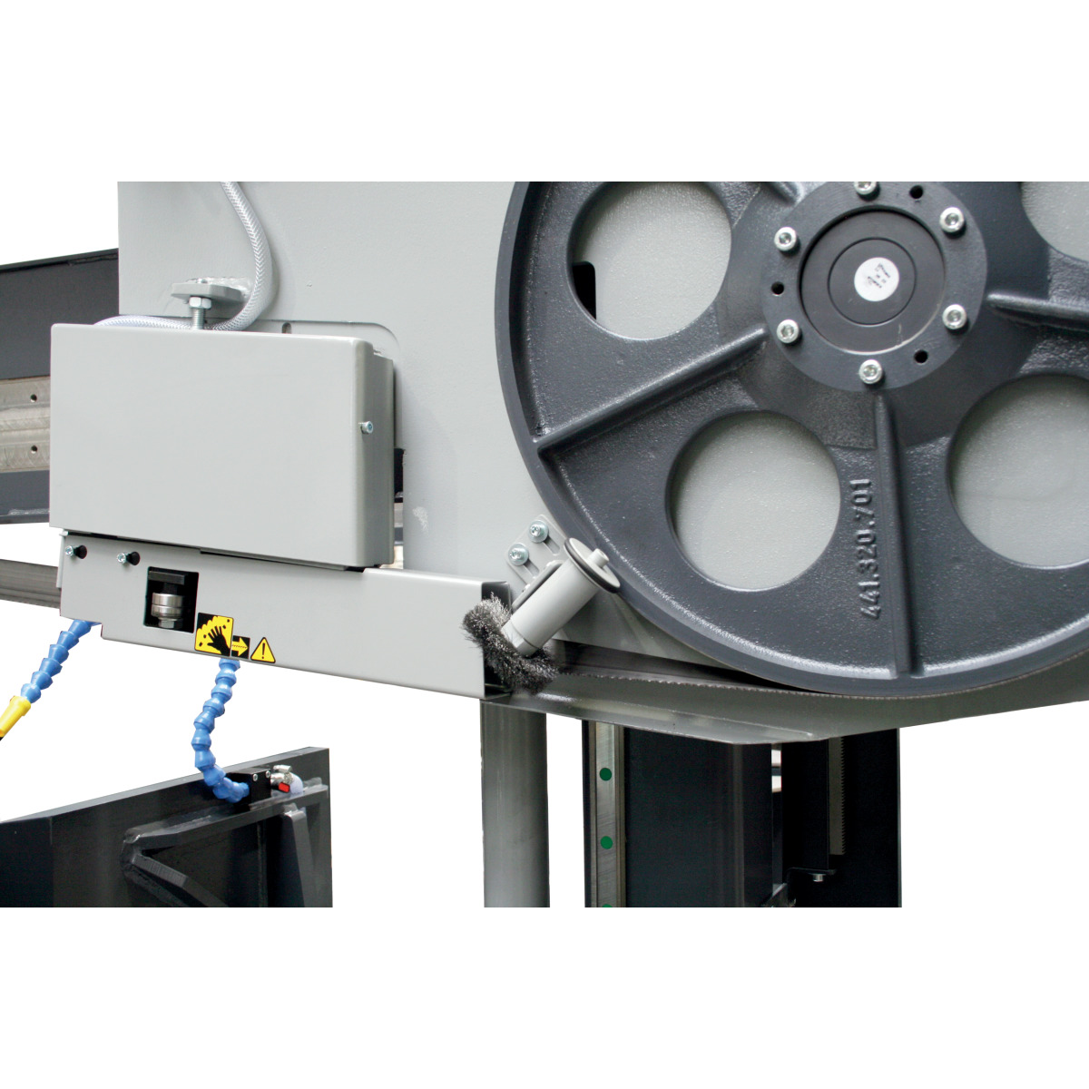 Metallkraft HMBS 340 CNC-DG-X Vollautomatische Zwei-Säulen-Horizontal-Metallbandsäge 3691341