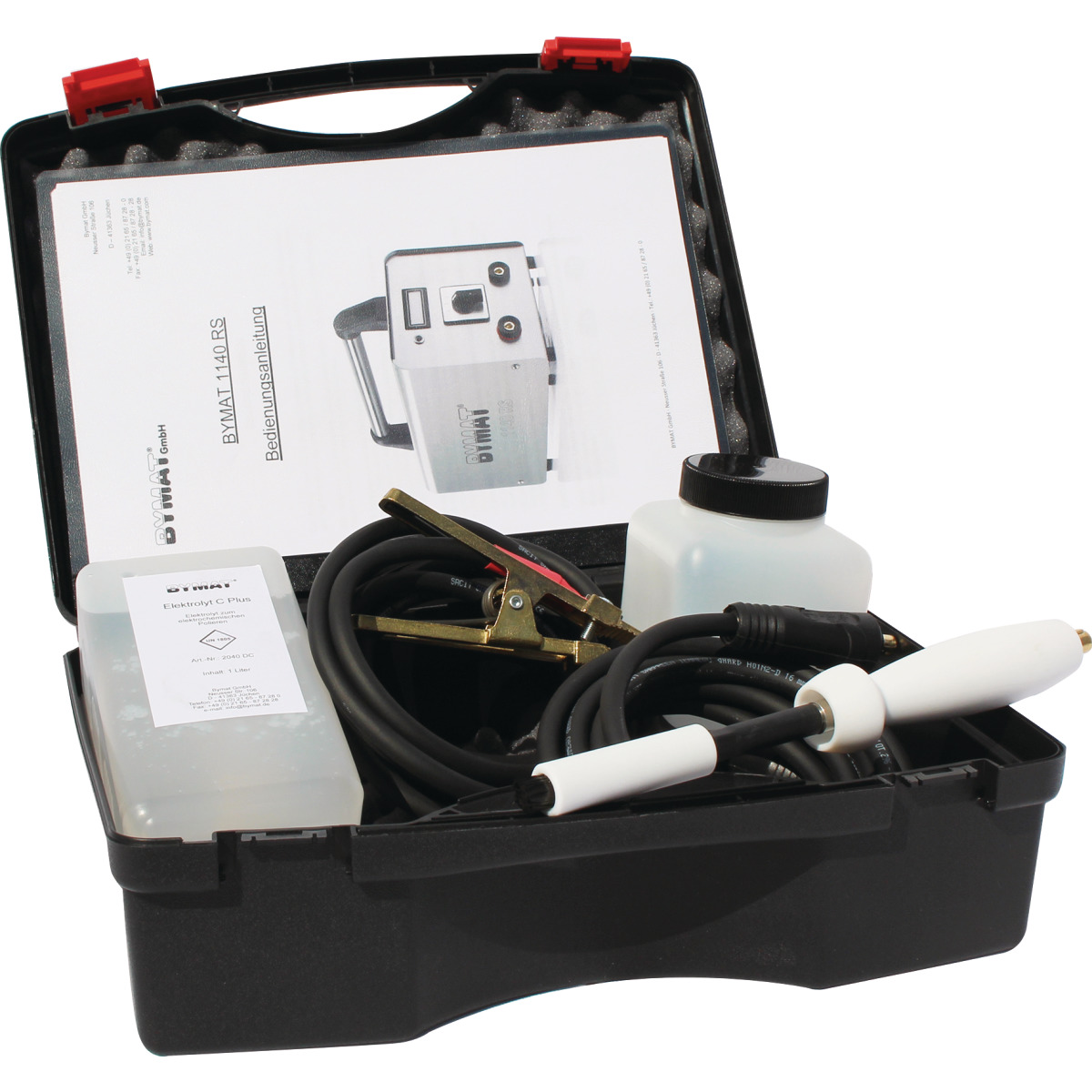 Schweisskraft BYMAT 1130 RS Aktions-Set Reinigungs- und Signiergerät 1231130RSSET