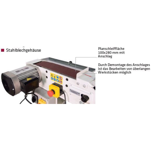 ELMAG Bandschleifmaschine BSM 100x1220 N, 400 Volt (82038)