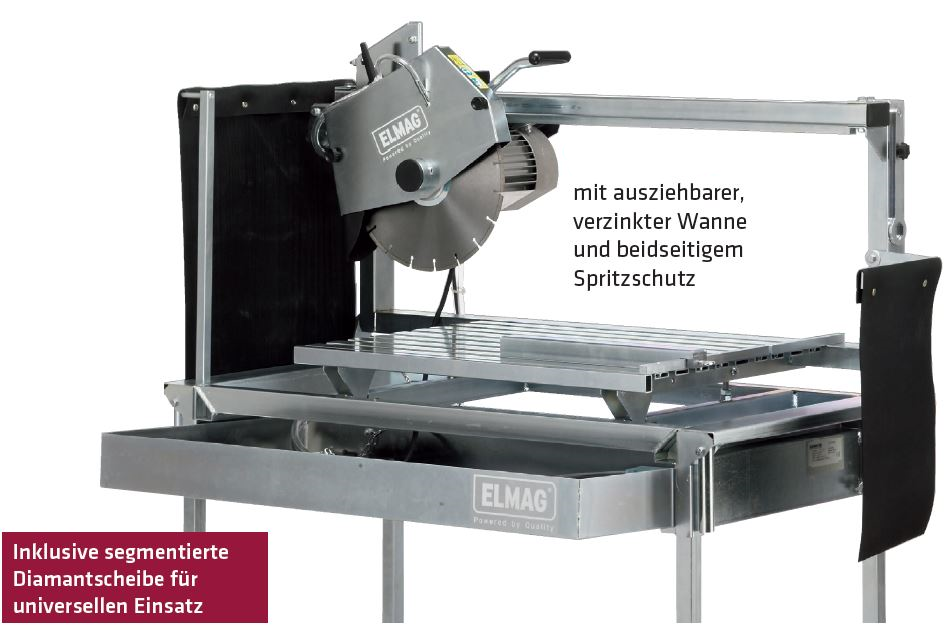 ELMAG Steintrennmaschine (inkl. Dia) (61318)