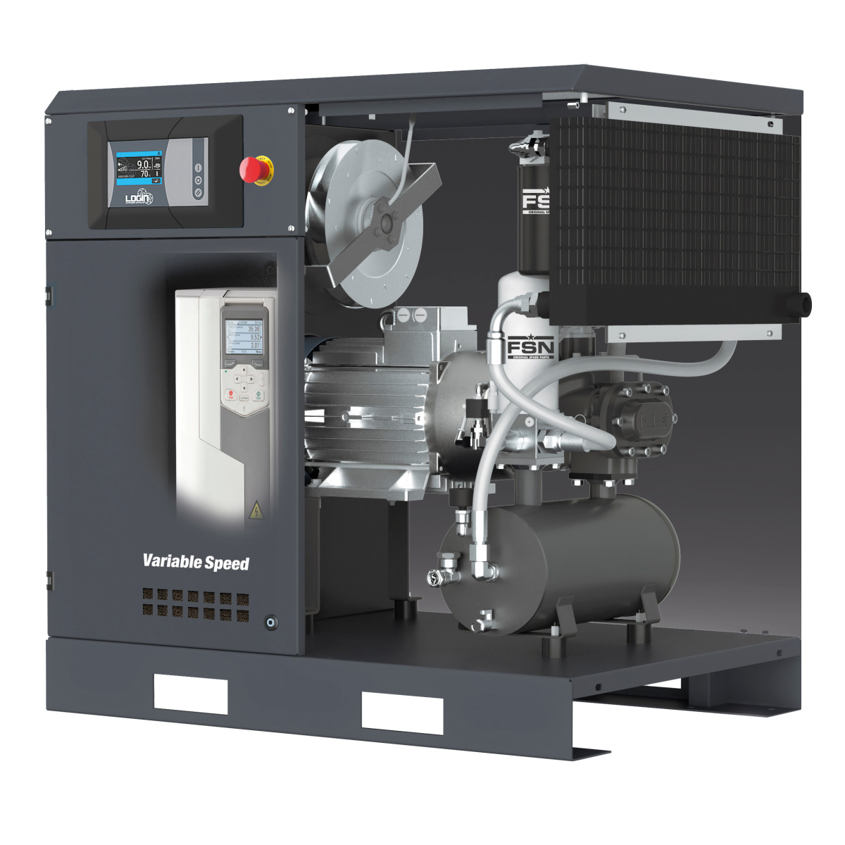 Aircraft A-K-MAX 11-08 VS (IE3) Schraubenkompressor 2095702.2