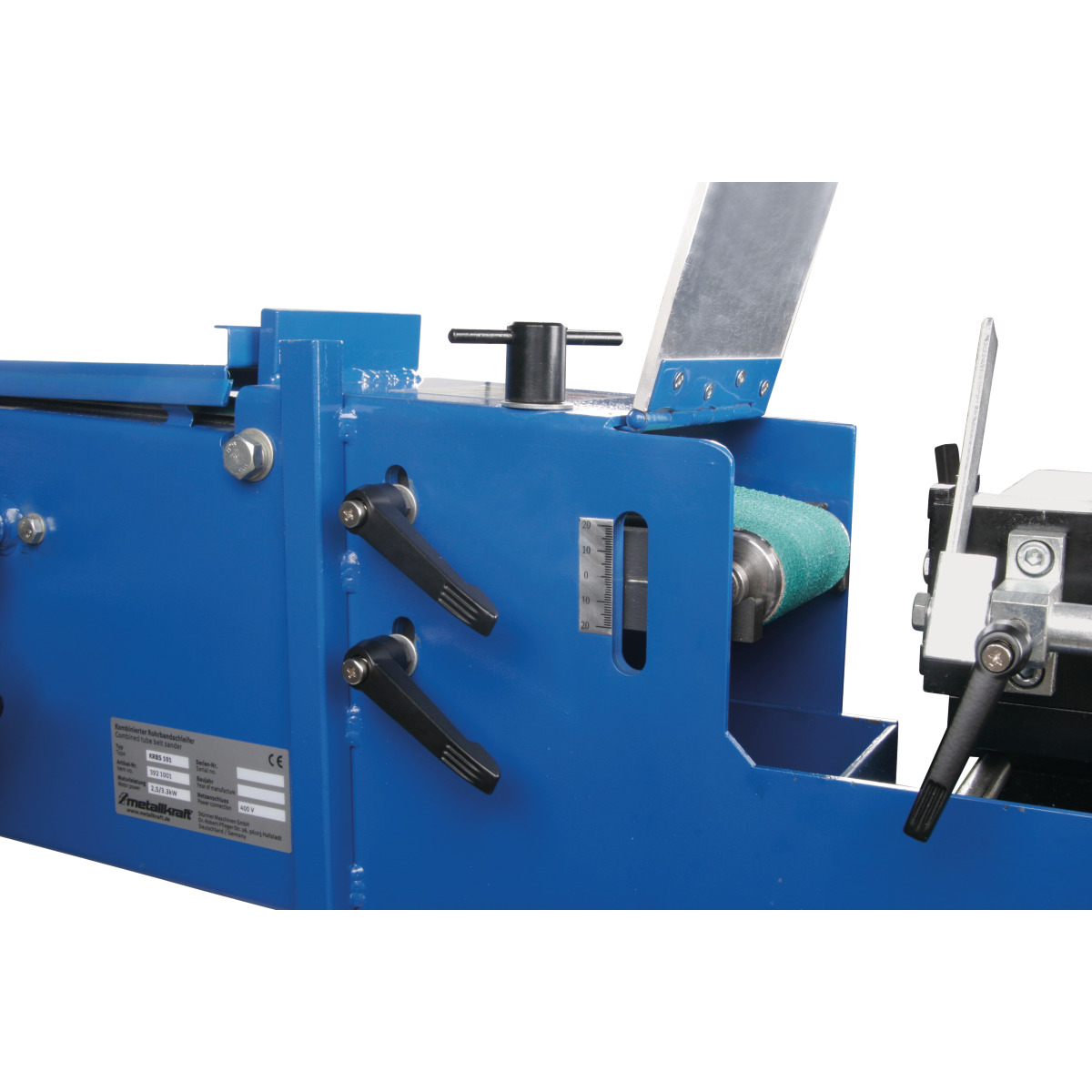 Metallkraft KRBS 101 Kombinierte Rohr-, Profil- und Bandschleifmaschine 3921001