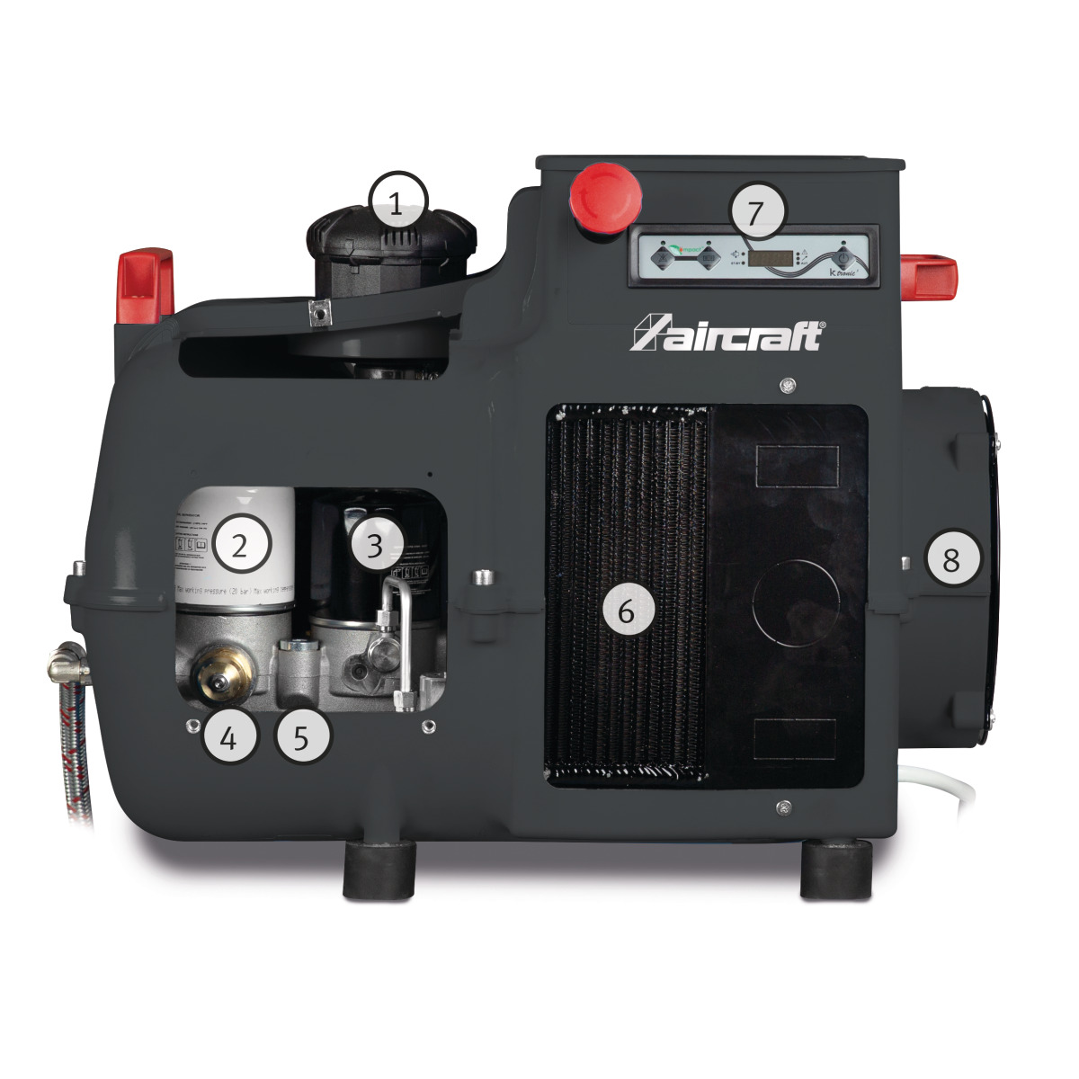 Aircraft ACS SPECIAL AIRCAR 2,7-10-22 Schraubenkompressor 2066391.2