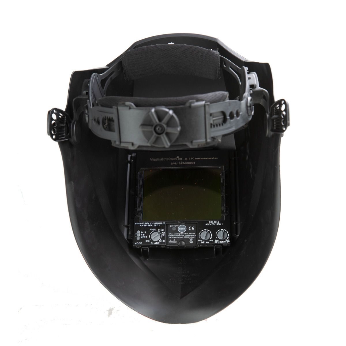 Schweisskraft VarioProtect XXL-W-2 TC Automatik-Schweißschutzhelm 1654025