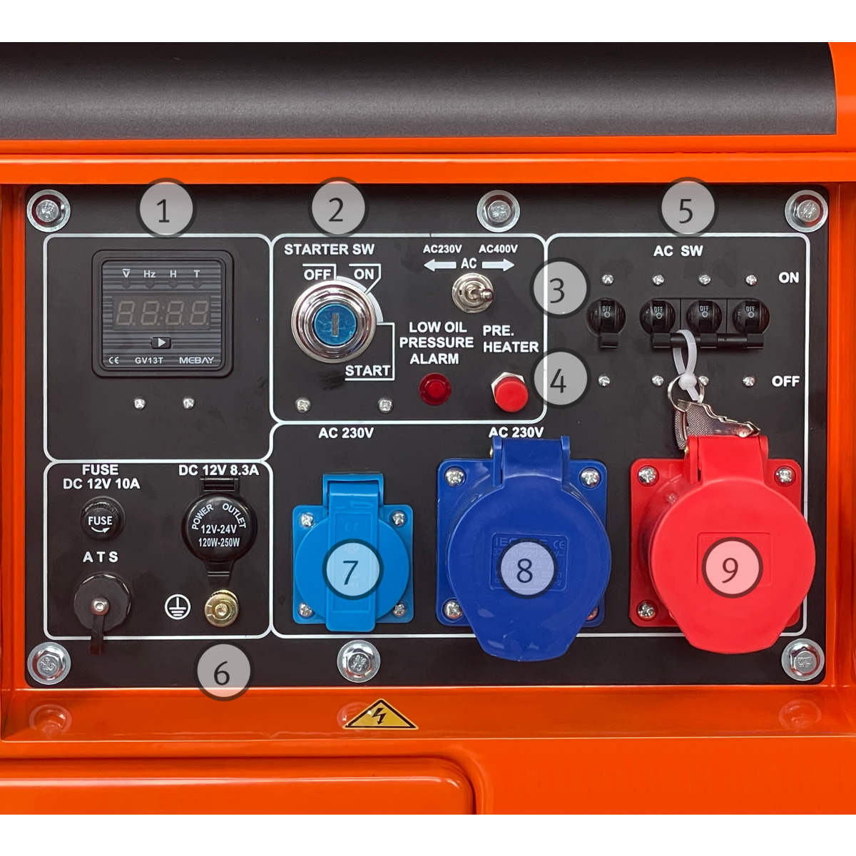 Unicraft  PG-D 60 TEA-S HC Synchron-Stromerzeuger 6731060