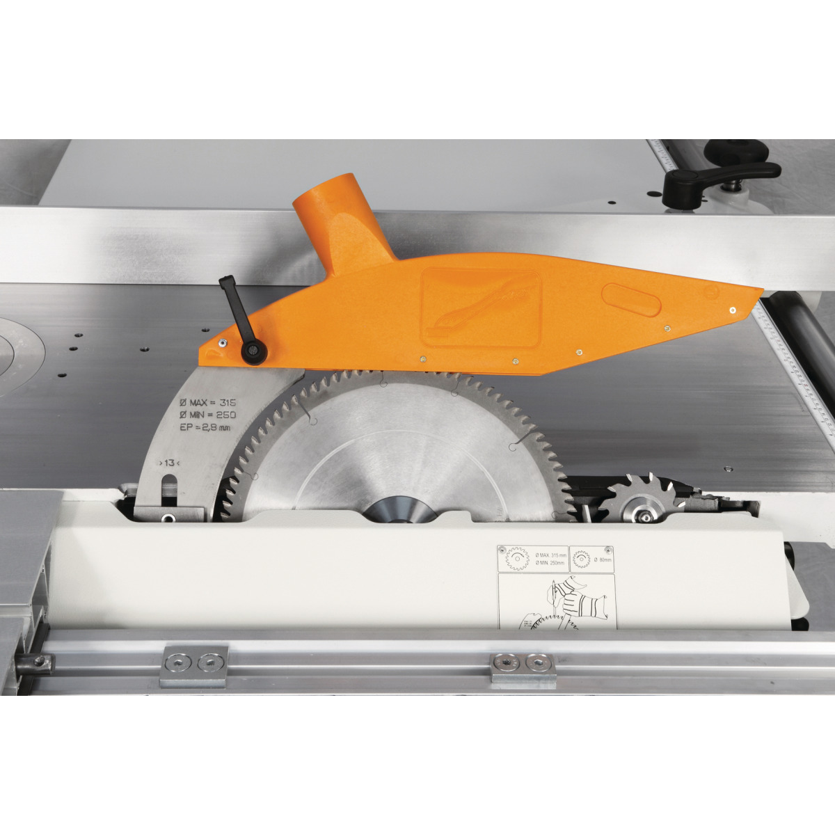 Holzkraft minimax sc 3c 23 mit Vorritzeinrichtung Formatkreissäge 5504323VR