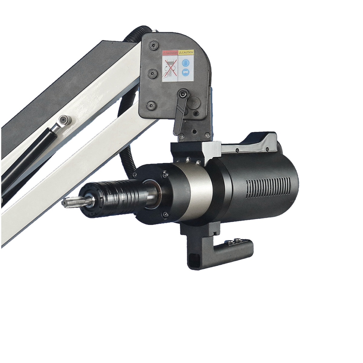 Metallkraft  GS 1200-24 E Aktions-Set inkl. Unterbau Elektrische Gewindeschneidmaschine 4450124SET