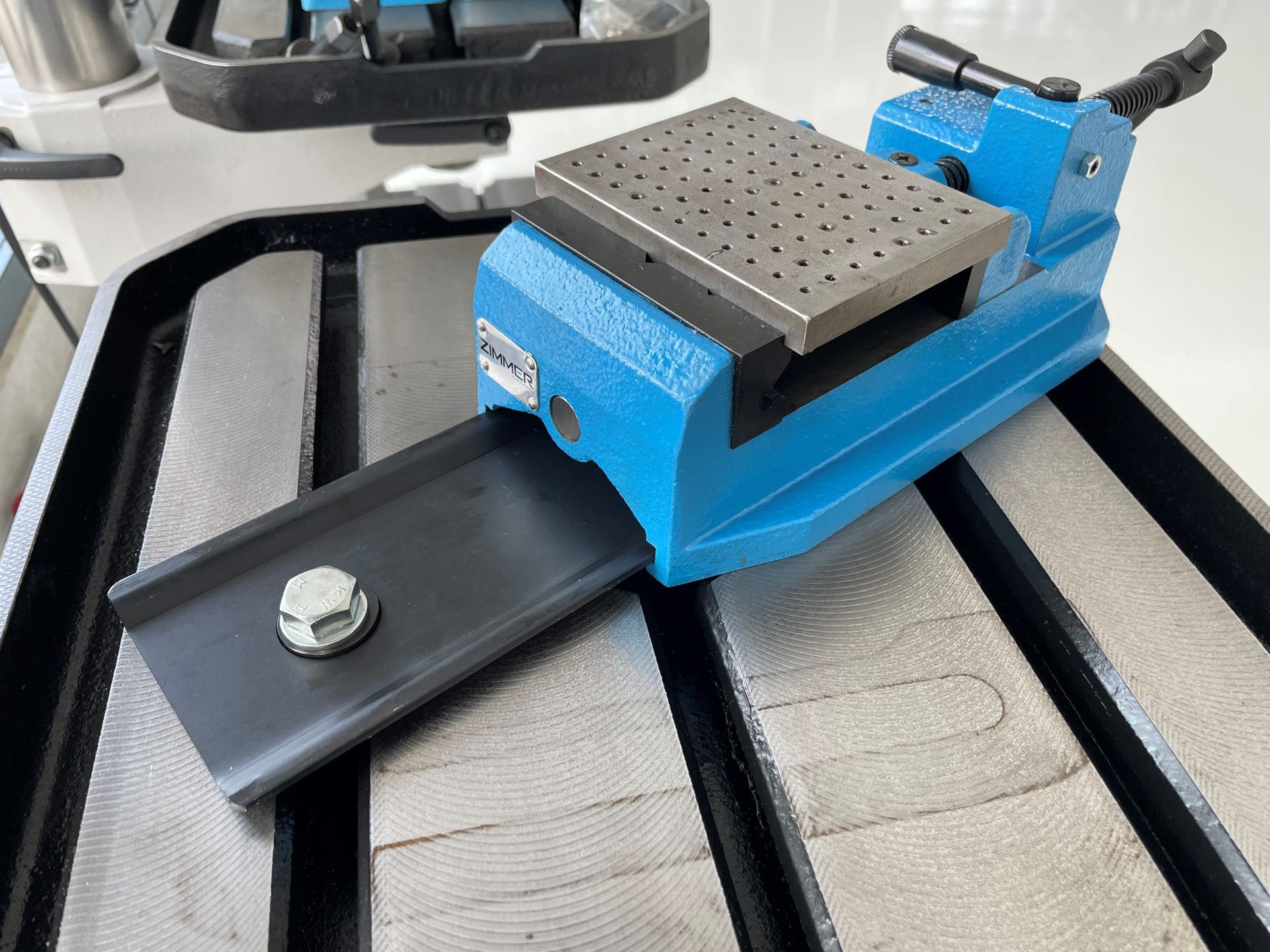 ZIMMER Schraubstock FV 100 inkl. Schnellverstellung