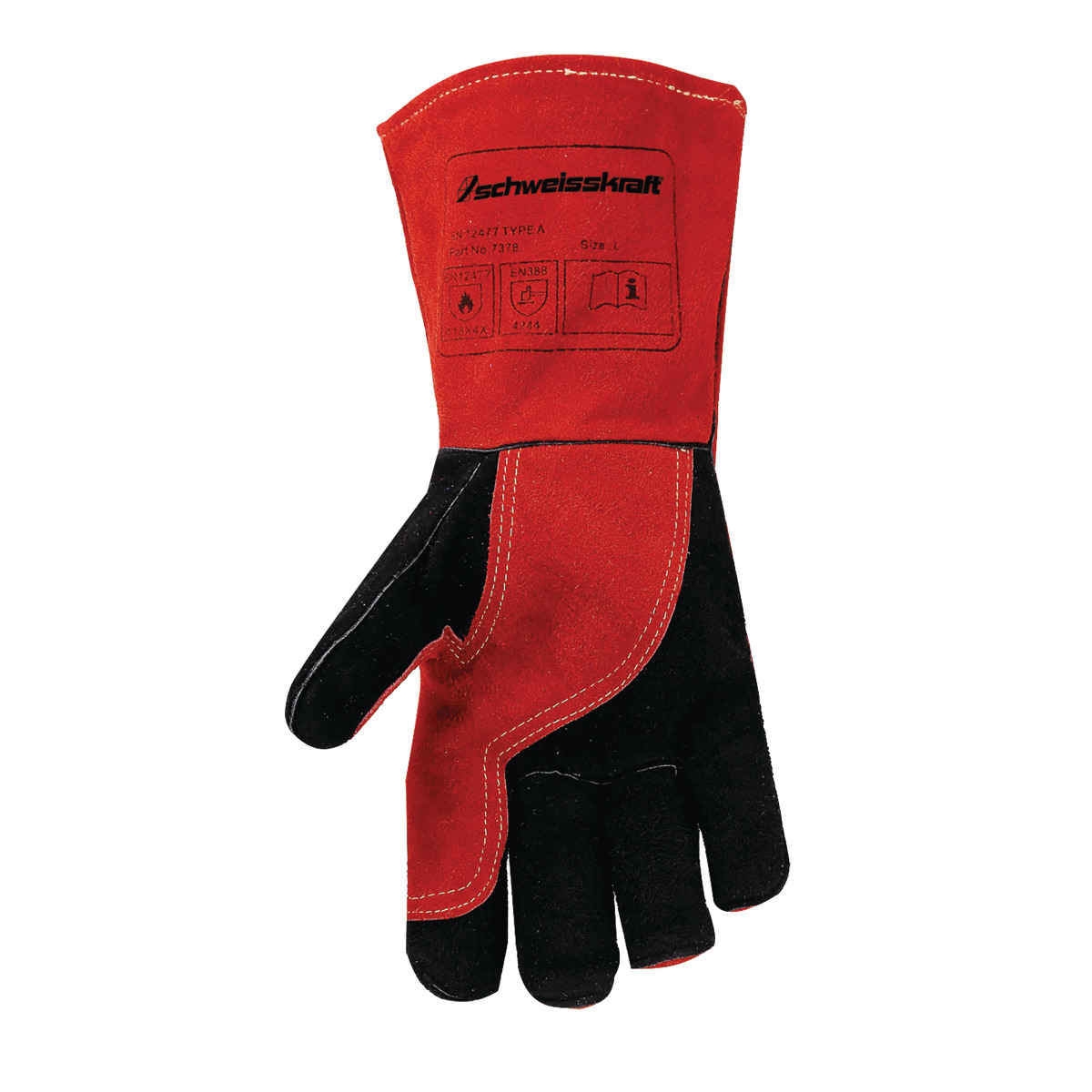 Schweisskraft Pro Gr. L Schweißerhandschuh 1616111L