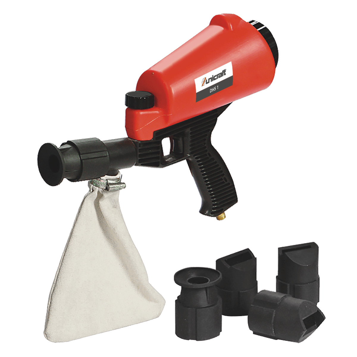 Unicraft  DHS 1 Druckluft-Handsandstrahlgerät 6204200