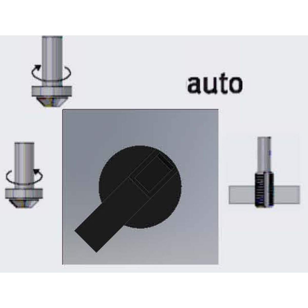 Optimum OPTIdrill B 34HV Aktions-Set Säulenbohrmaschine 3020335SET