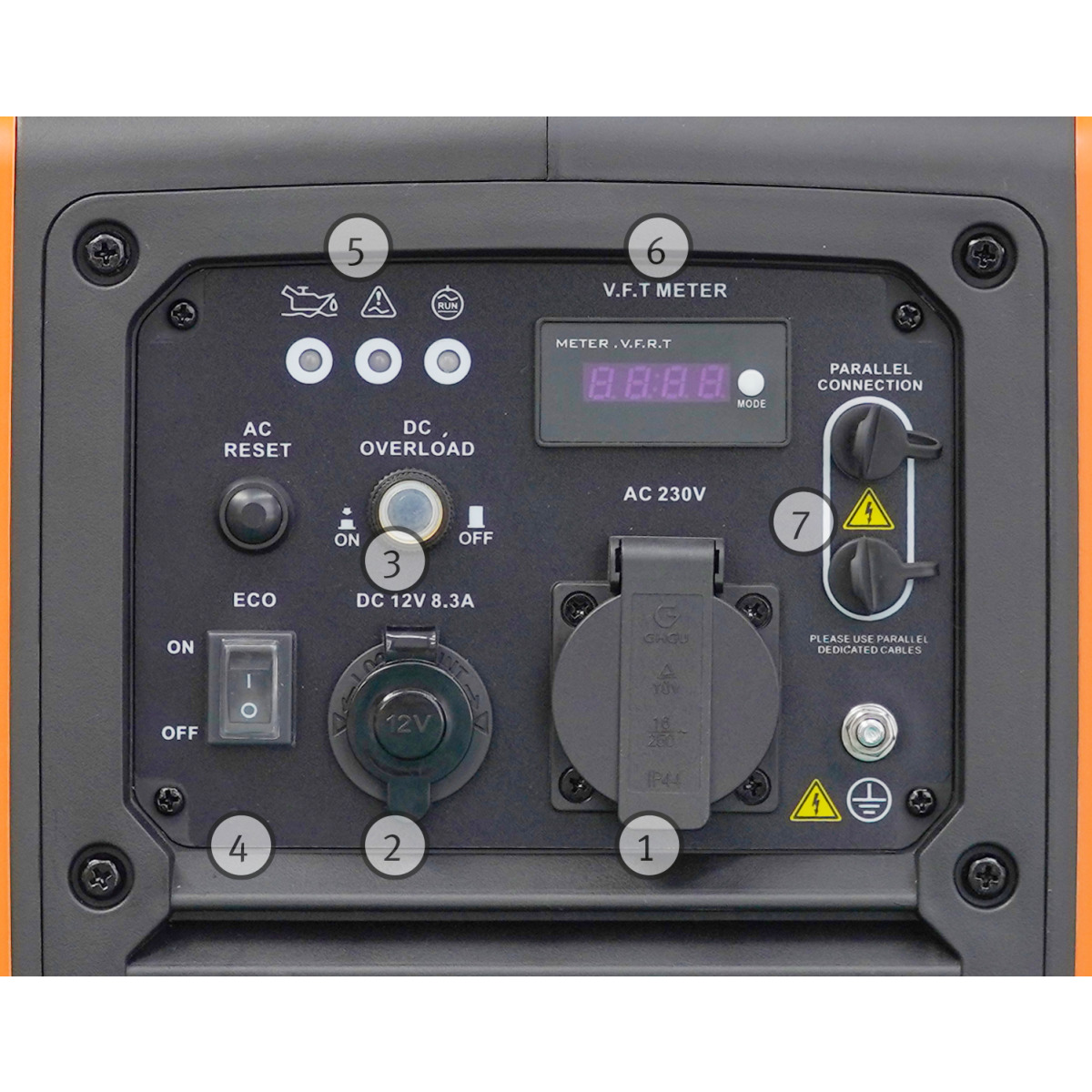 Unicraft  PG-I 21 SR-S Inverter-Stromerzeuger 6707121