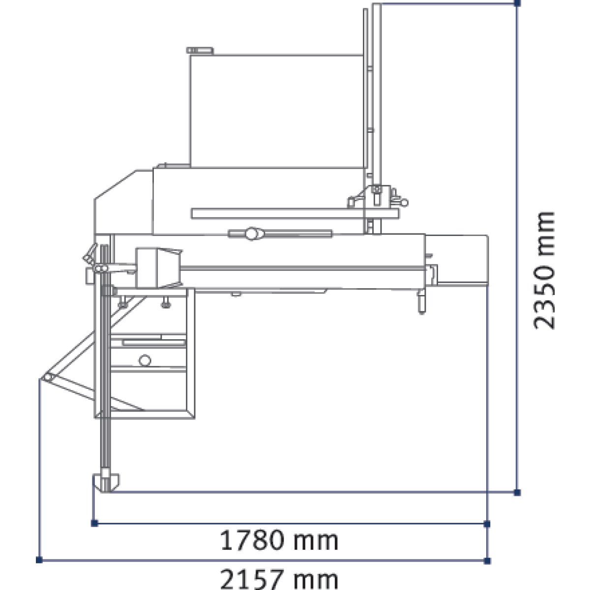 Holzkraft minimax sc 2c Kleinformatkreissäge 5504215