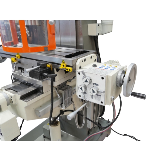 ELMAG Getriebe Fräs- und Bohrmaschine Modell MFB 50 L inkl. 3-Achs Digitale Positionsanzeige (82151)