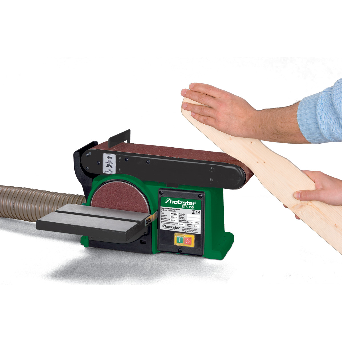 Holzstar  BTS 150 Band- und Tellerschleifmaschine 5904150