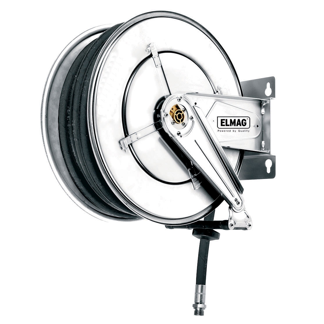 ELMAG INDUSTRIE Schlauchaufroller Edelstahl '562/23' (43464)