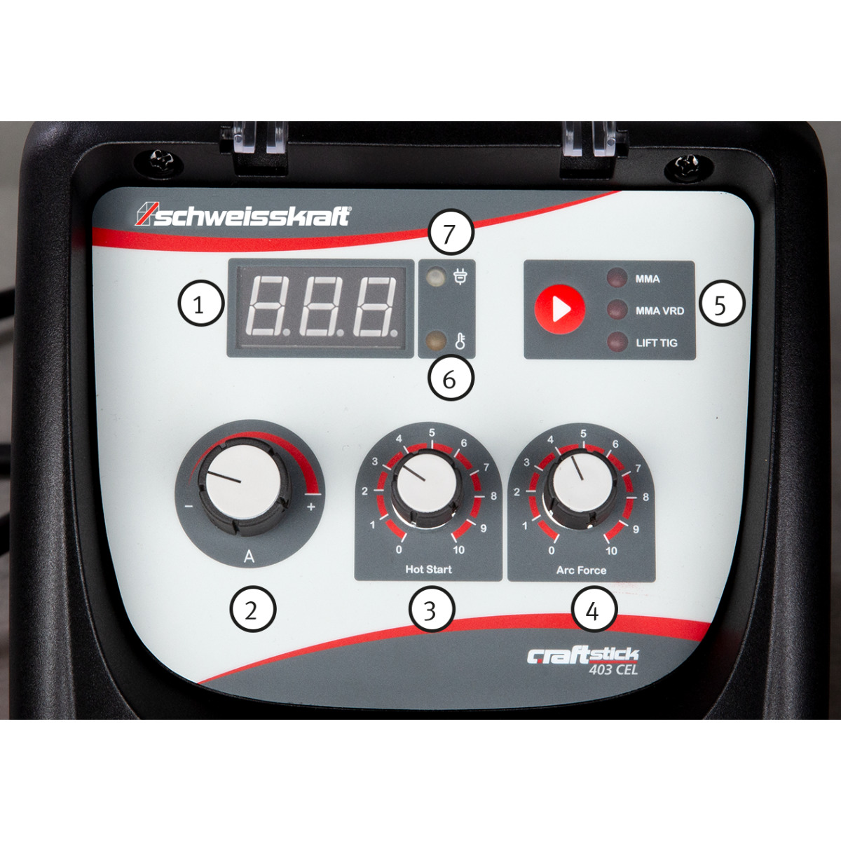 Schweisskraft CRAFT-STICK 403 CEL Elektrodeninverter 1073403