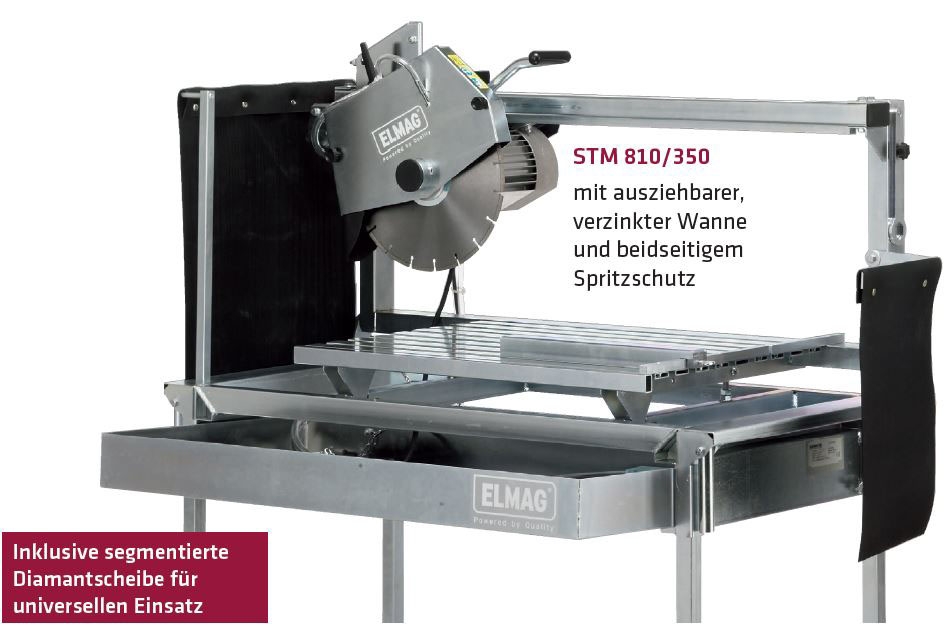 ELMAG Steintrennmaschine (inkl. Dia) (61319)